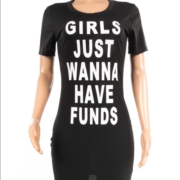 Girls Just Want To Have Funds Dress - Picture 3 of 5